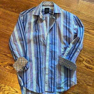 Tailorbyrd striped button down size 12